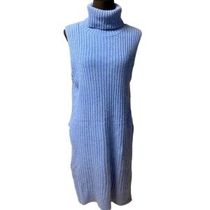 SOLD 𝅺fjall KNIT TURTLENECK TUNIC SWEATER